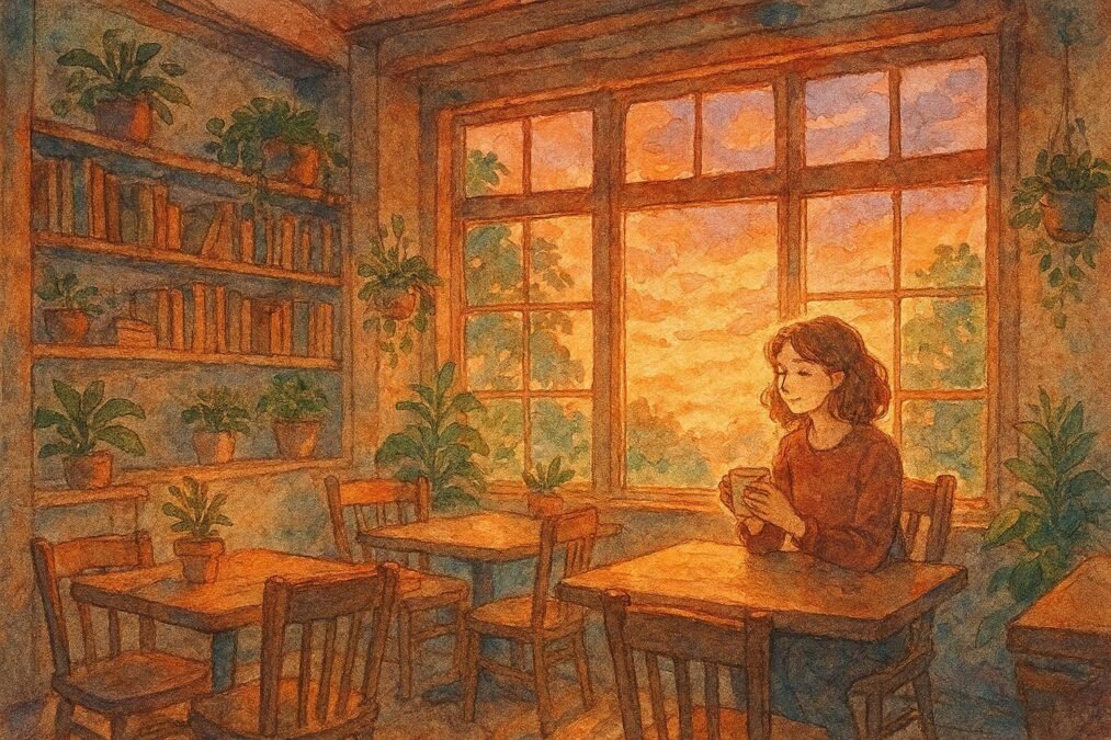 O Café Onde as Pessoas Se Encontravam Consigo Mesmas