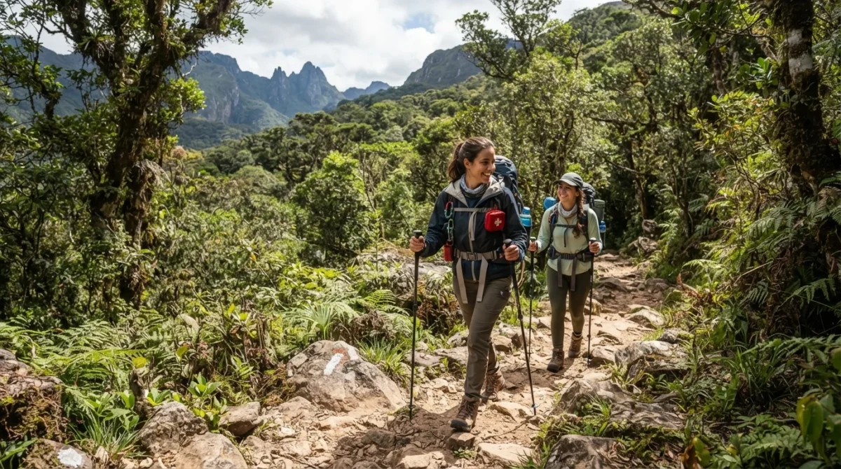 Explorando a natureza com segurança 